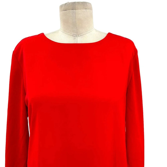 Karen by Simonsen‎ Mab Shift Drop Waist Red Dress in Red Size 38 / US 6 - Picture 3 of 10